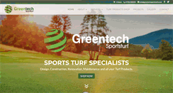 Desktop Screenshot of greentechsportsturf.co.uk